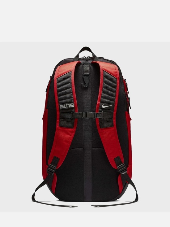 Like New - Nike Hoops Elite Pro Backpack University Red Metallic Silver Black main image 9